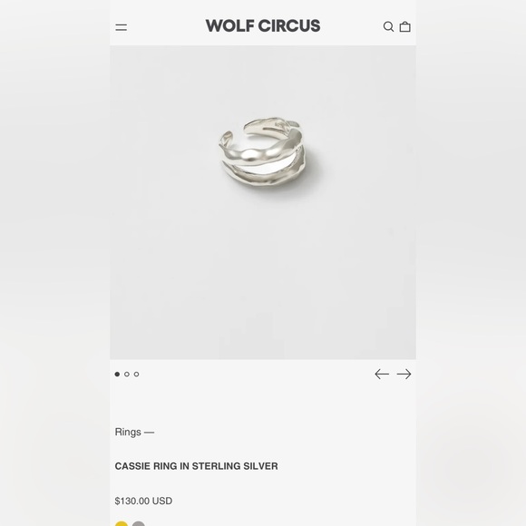 Wolf Circus Cassie ring - Picture 2 of 4